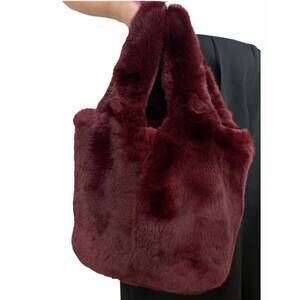NEW LINDA RICHARDS women's rex tote bag in wine